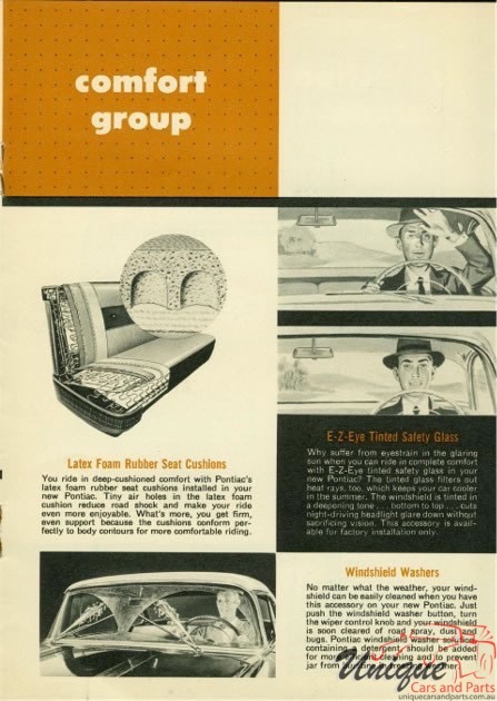 1955 Pontiac Accessories Brochure Page 7